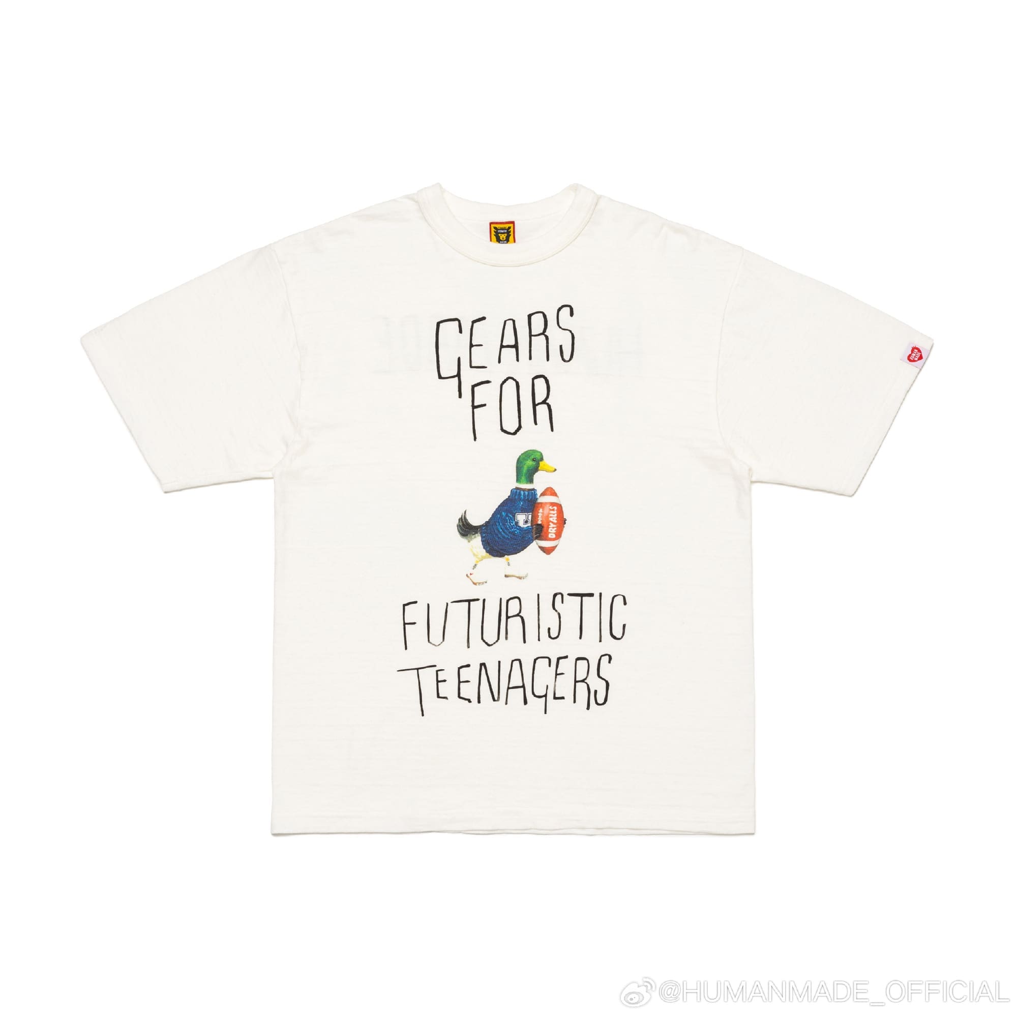 Human Made Duck Letter Short Sleeve Tee