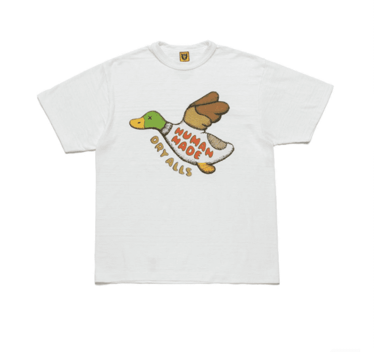 Human Made Duck Letter Short Sleeve Tee