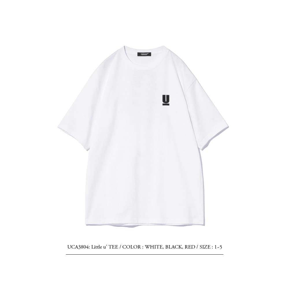 Undercover Classic Logo Japanese Retro Washed Short Sleeve T-Shirt for Men and Women