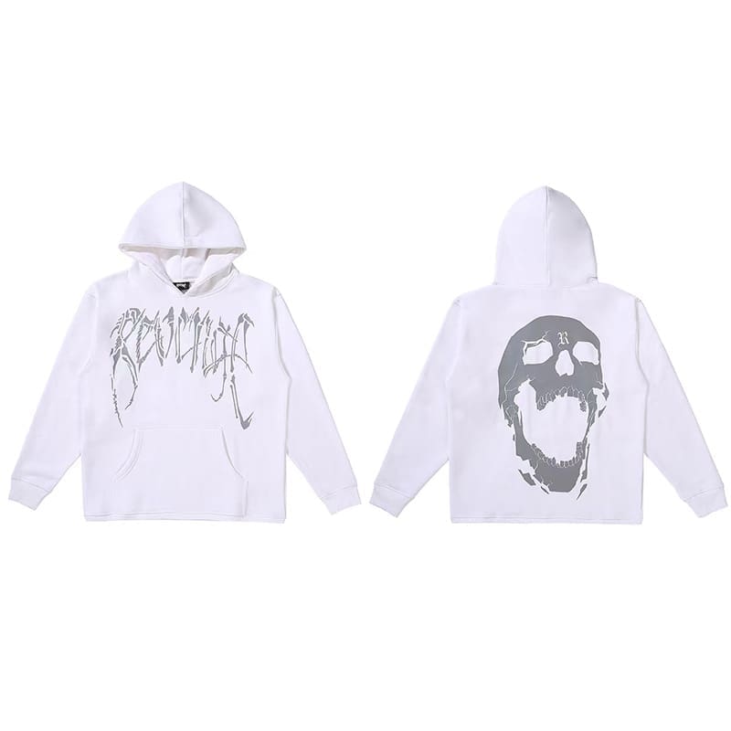 Revenge Keel Smoke Skull Hoodie