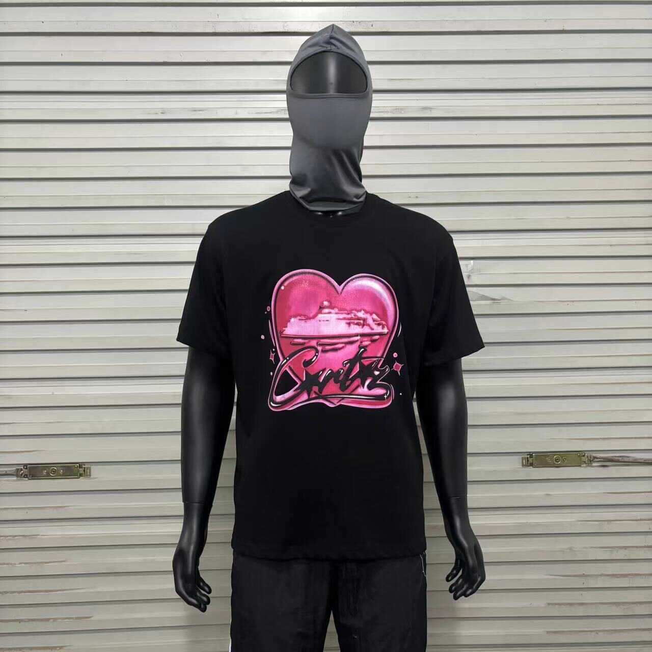 Corteiz Valentine’s Day Limited Round Neck Pullover Love Letter T-Shirt