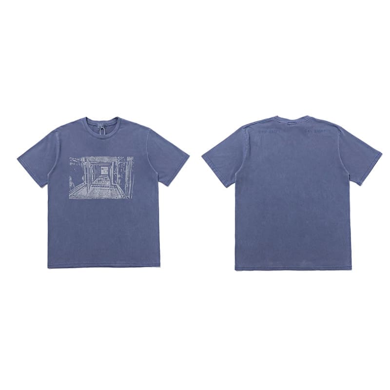 Cavempt Washed Batik Distressed Tee 2