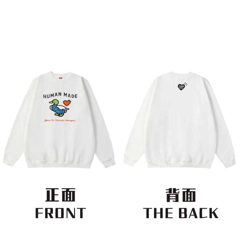 Human Made Love Round Neck Sweater