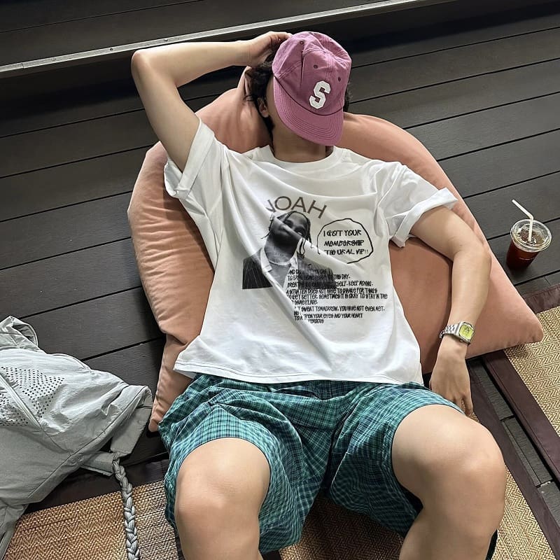 Noah Trach Cross Portrait Tee