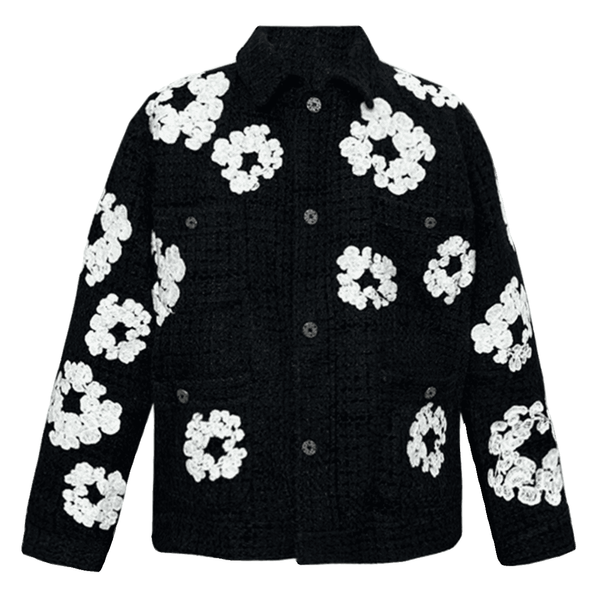 Fan Denim Tears Readymade Embroidered Jacket