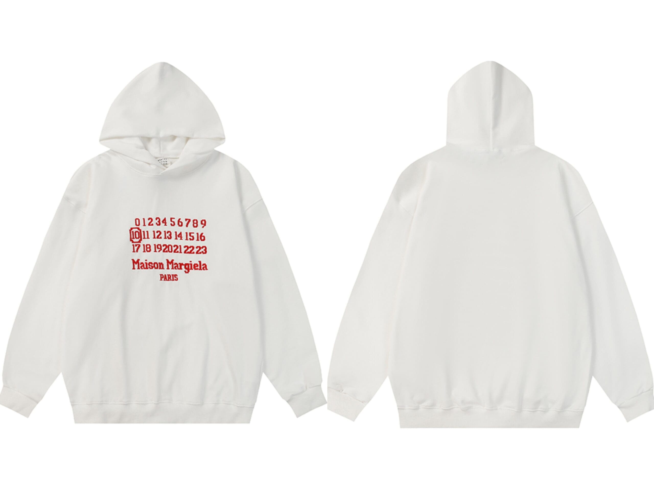 ma*s*n Ma*i*la heavyweight hooded sweater