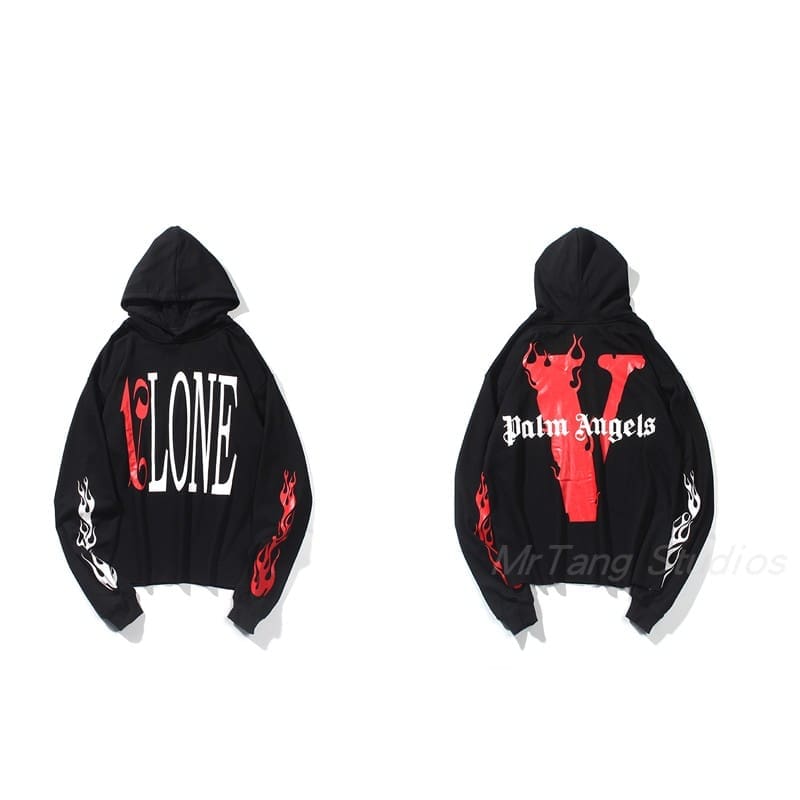 VLONE FOG x Palm FRIENDS Halloween Skull Hoodie