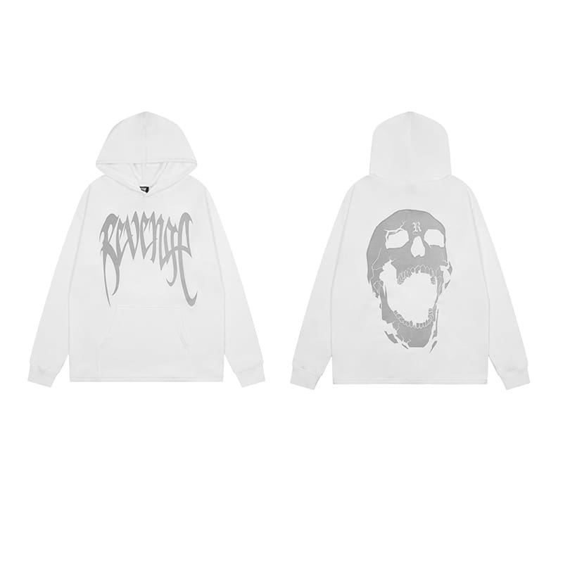Revenge Keel Smoke Skull Hoodie