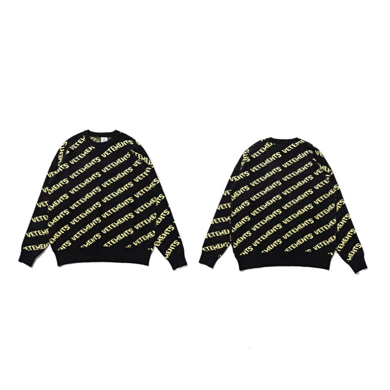 Vetements Klein Blue Sweater