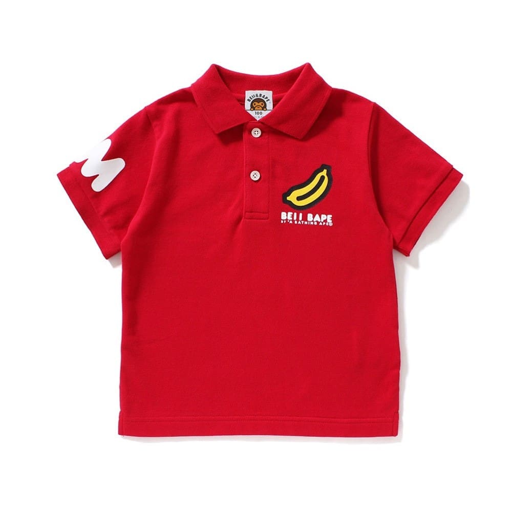 Bape Children’S T-Shirt Summer Banana Polo