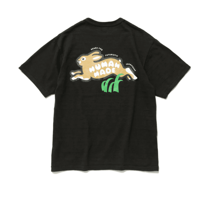 Human Made Preppy Style Letter Tee