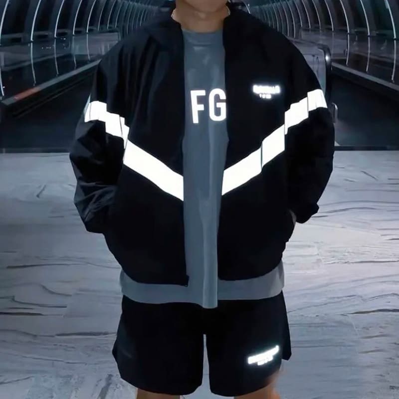Fear Of God Double Line Essentials Shell Jacket