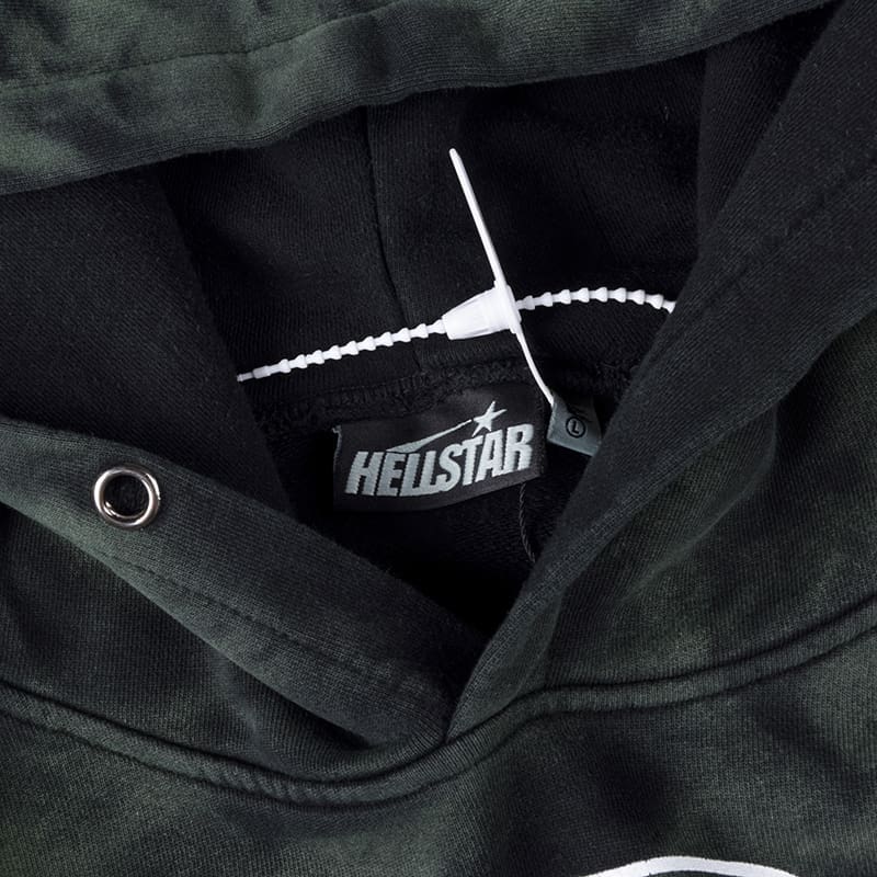 H*lst*r studios marble tie-dye hoodie sweater