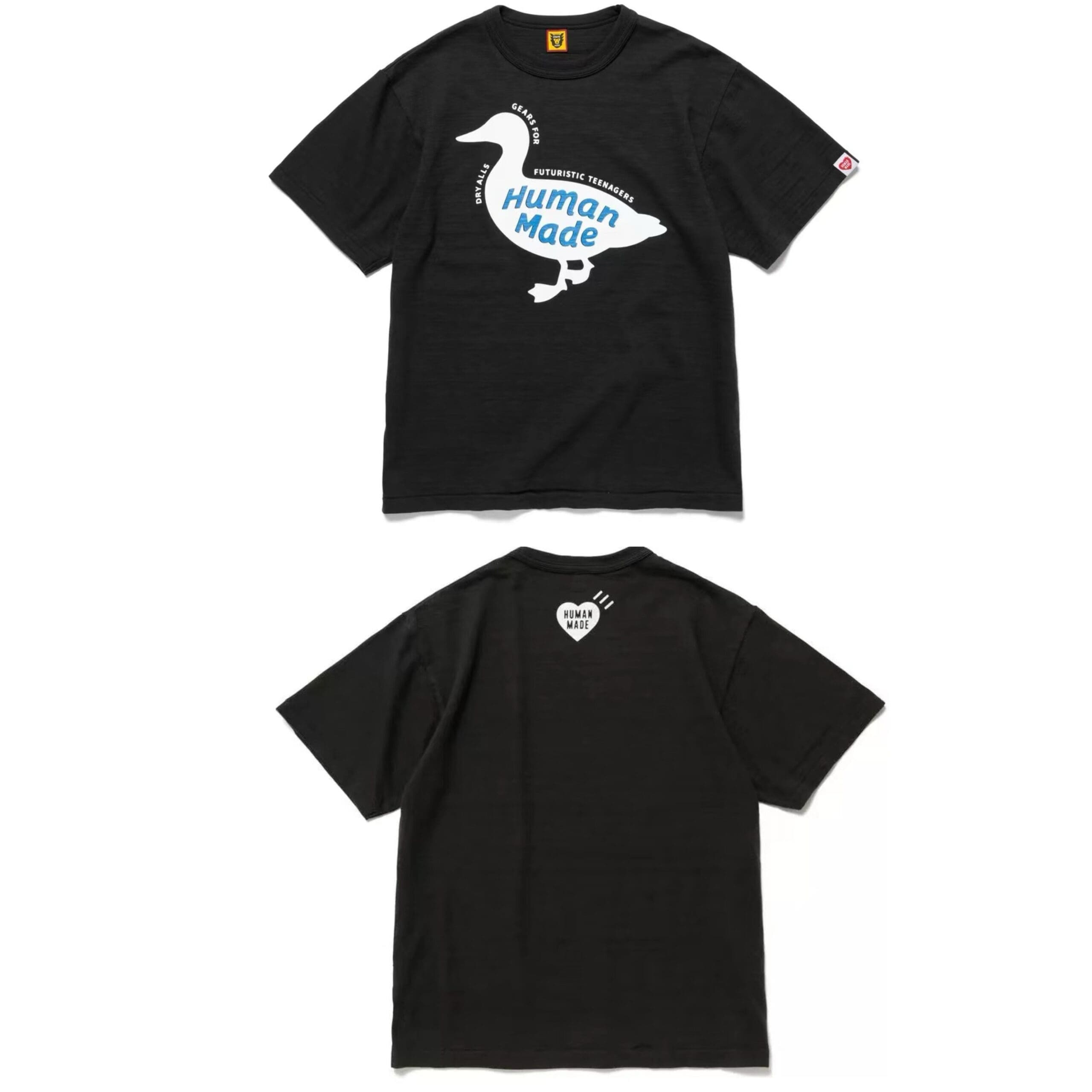 Human Made Slub Cotton Round Neck Tee