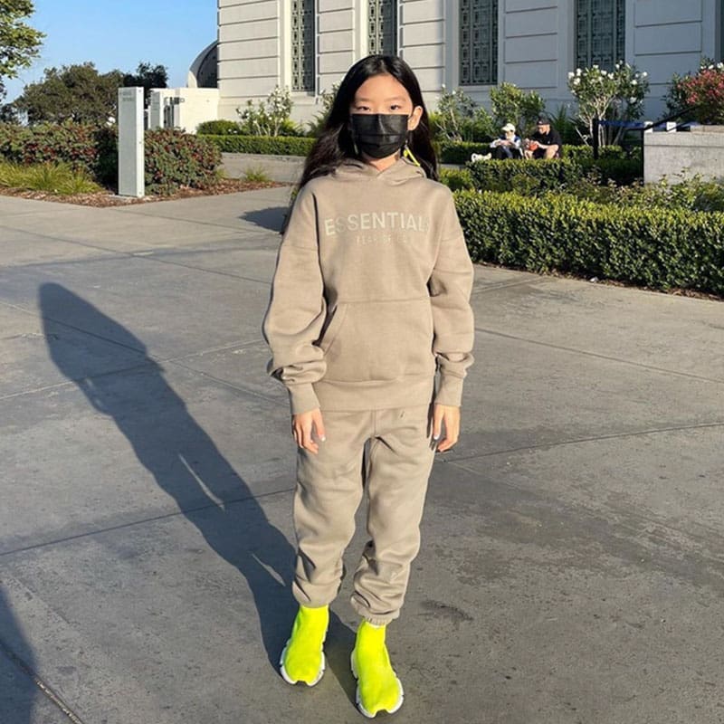 Essentials Fog Kids’ Hooded Sweater Set