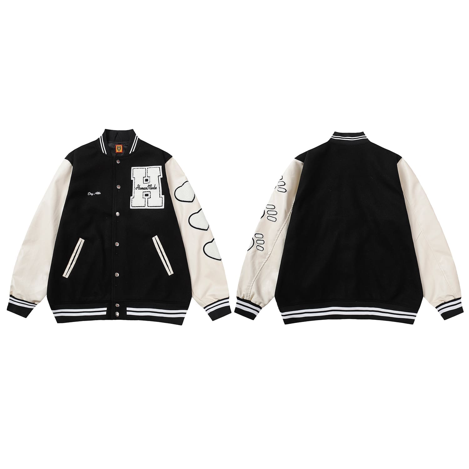 Retro Human Made Cho Baseball Jacket