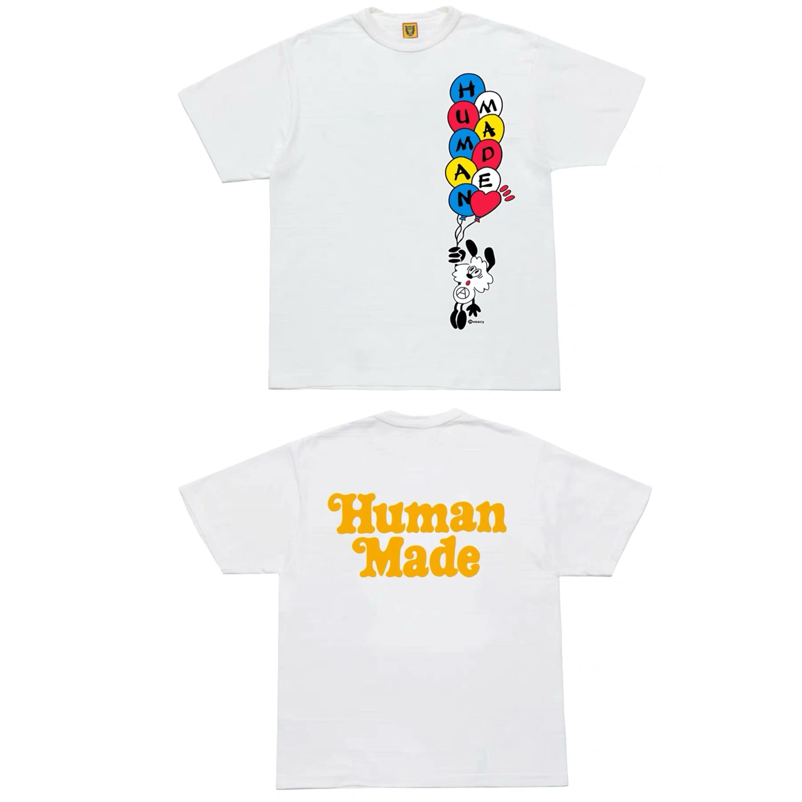 Human Made Slub Cotton Round Neck Tee