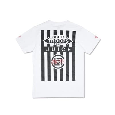 Clot X Ssur Blue And White Porcelain Tee