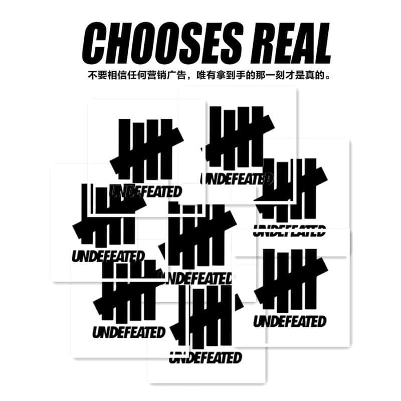 Undefeated Five-Stroke Armband Oil Painting Sweater