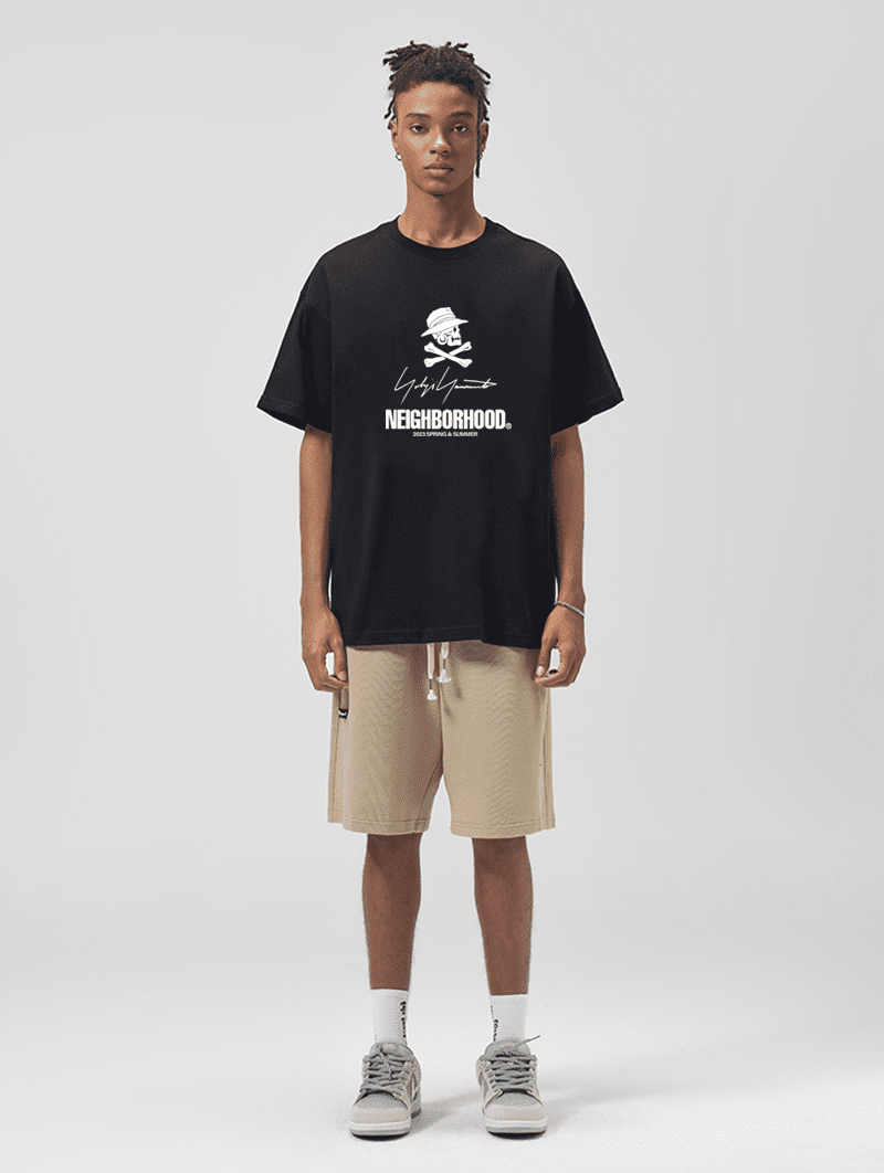 Yohji Yamamoto X Nbhd Skull Tee