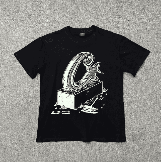 Corteiz Devil Island Big Eye Letter T-Shirt