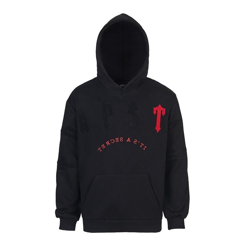 Trapstar Contrast Letter Towel Embroidery Hoodie Suit