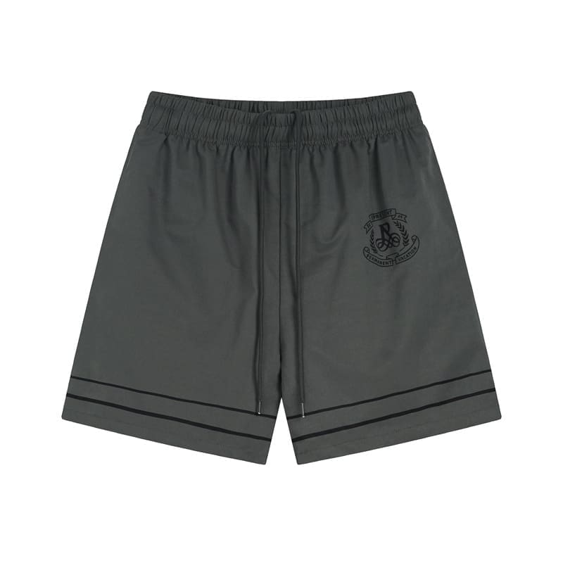 Represent Retro Alphabet Print Loose Short Sleeve Shirt and Shorts Set