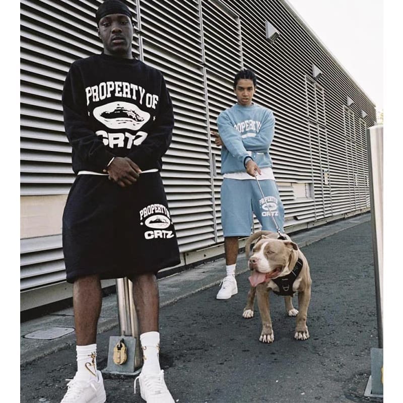 Corteiz Classic Letter Print Hip Hop Shorts