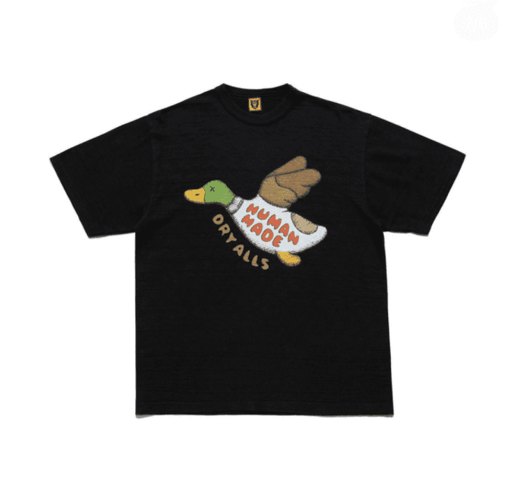 Human Made Duck Letter Short Sleeve Tee