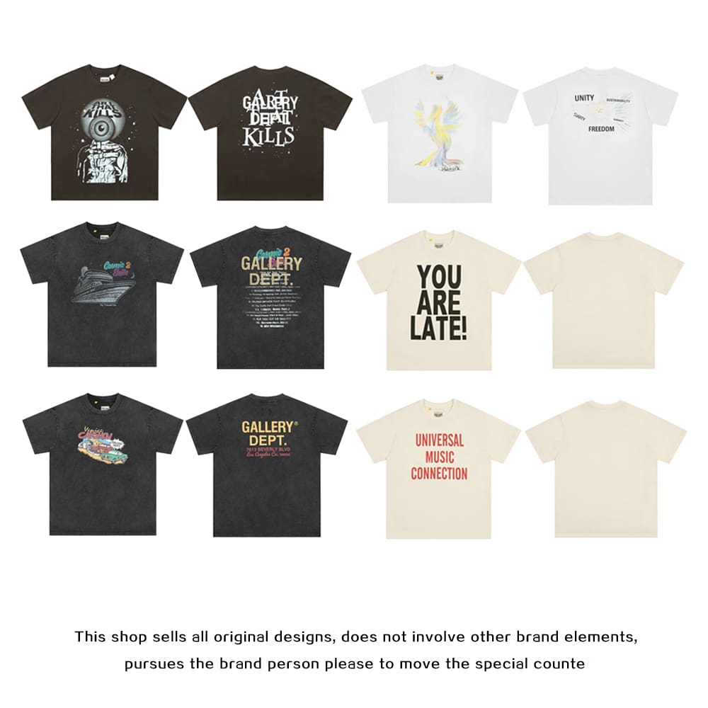 Gallery Dept Fog Vintage Distressed T-Shirt