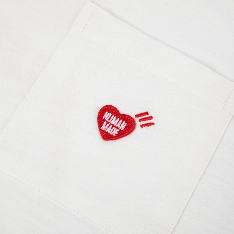 Human Made Pocket Love Embroidery Tee