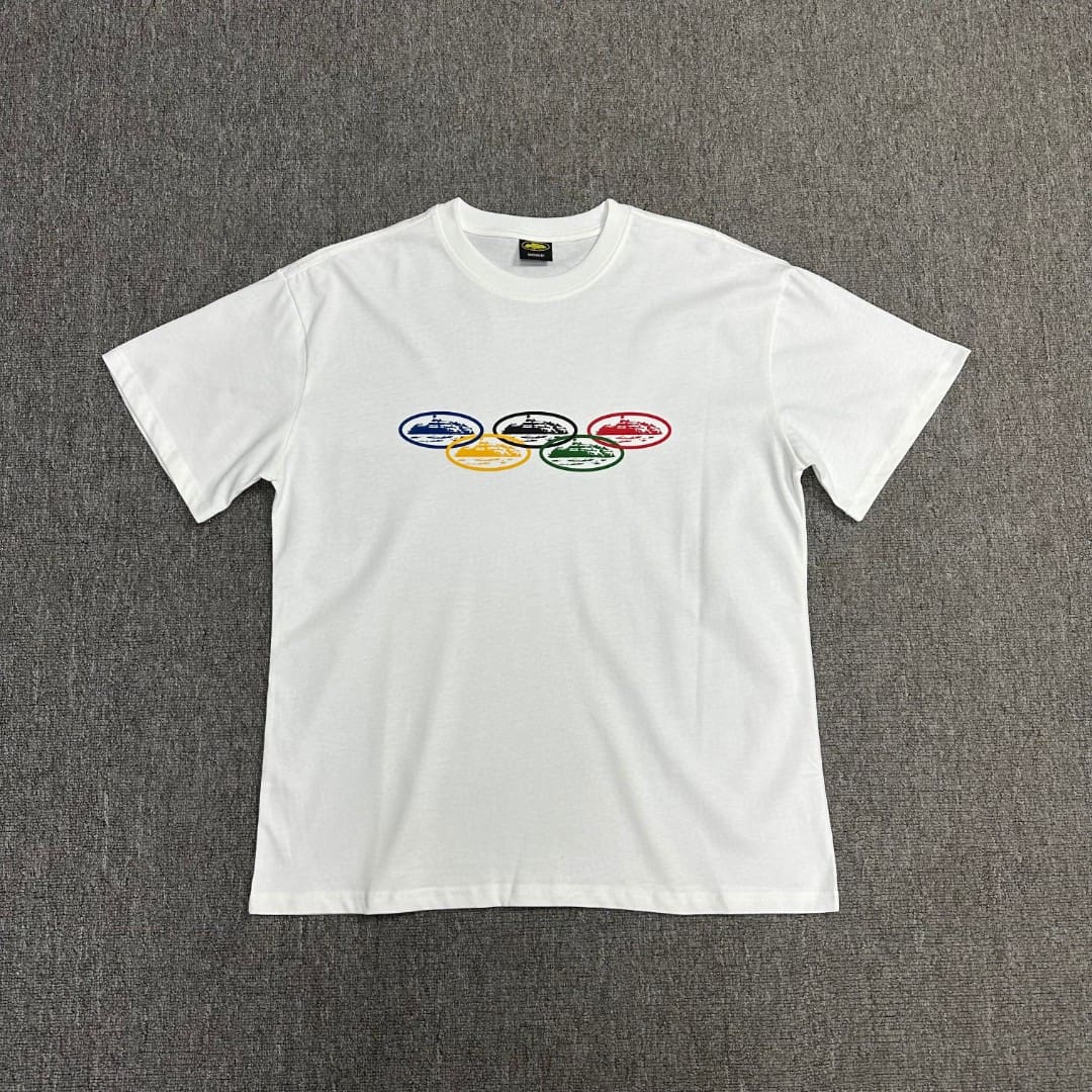 Corteiz Artillery Fun Pattern Letter Print T-Shirt Hip Hop Style