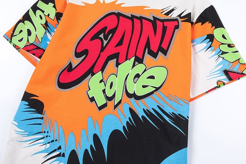 Saint Micheal Force Graffiti Tee