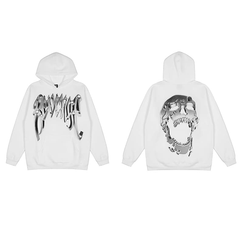 Revenge Keel Smoke Skull Hoodie