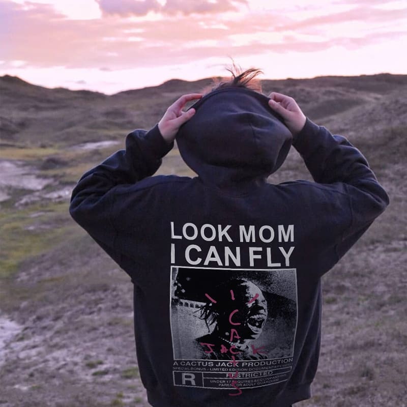 Travis Scott Roaring Portrait Hoodie