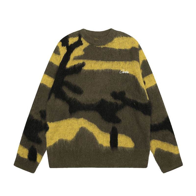 Corteiz Devil Island Jacquard Sweater