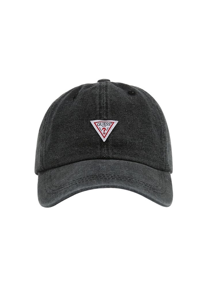 Somi Home Korea Direct Mail Guess Inverted Triangle Denim Baseball Cap