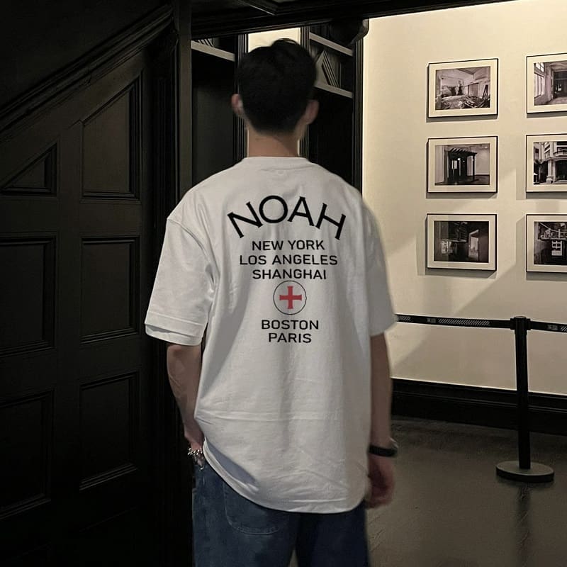 Noah Trach Bullet Screen Cross Tee