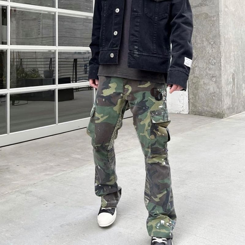 Gallery Dept Leopard Camouflage Cargo Pants