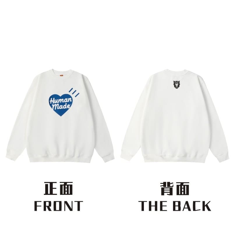 Human Made Love Round Neck Sweater