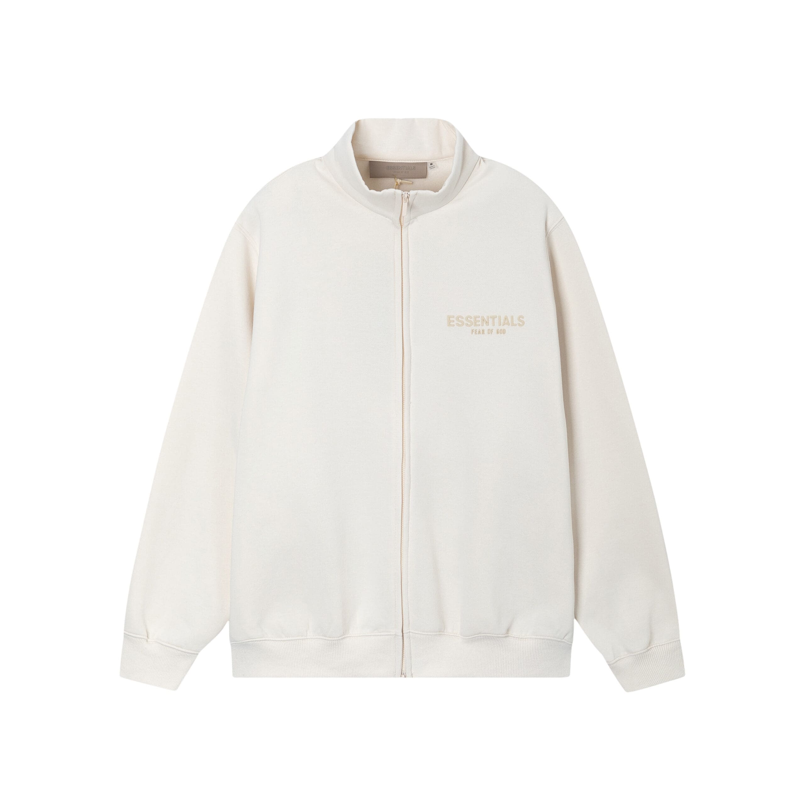 Fog Essentials Flocking Letter Zipper Jacket