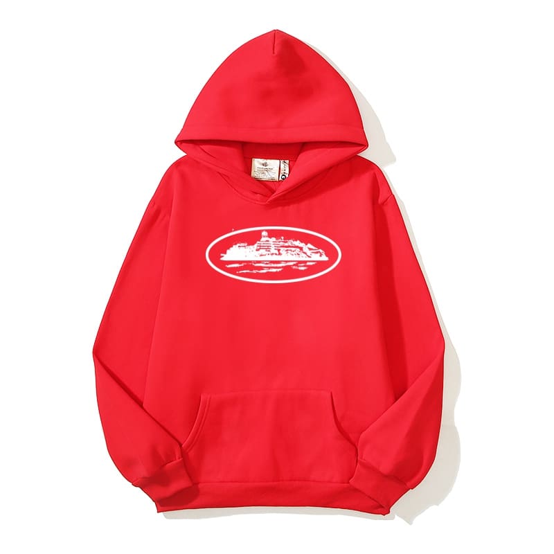 Corteiz Devil Island Drill Style Hoodie