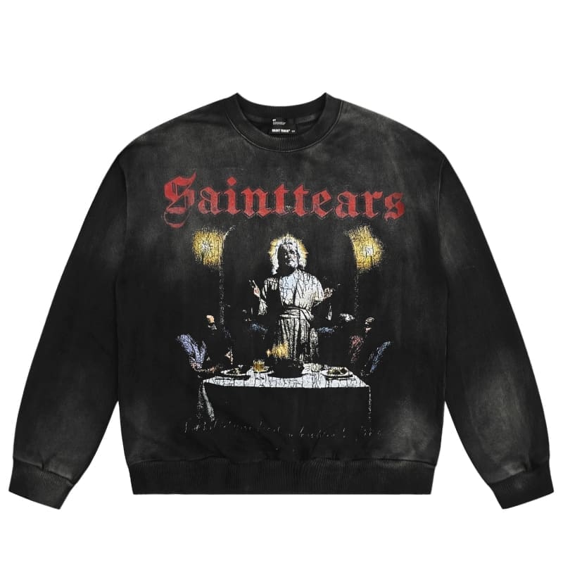 Saint Michael Denim Tears Vintage Hoodie