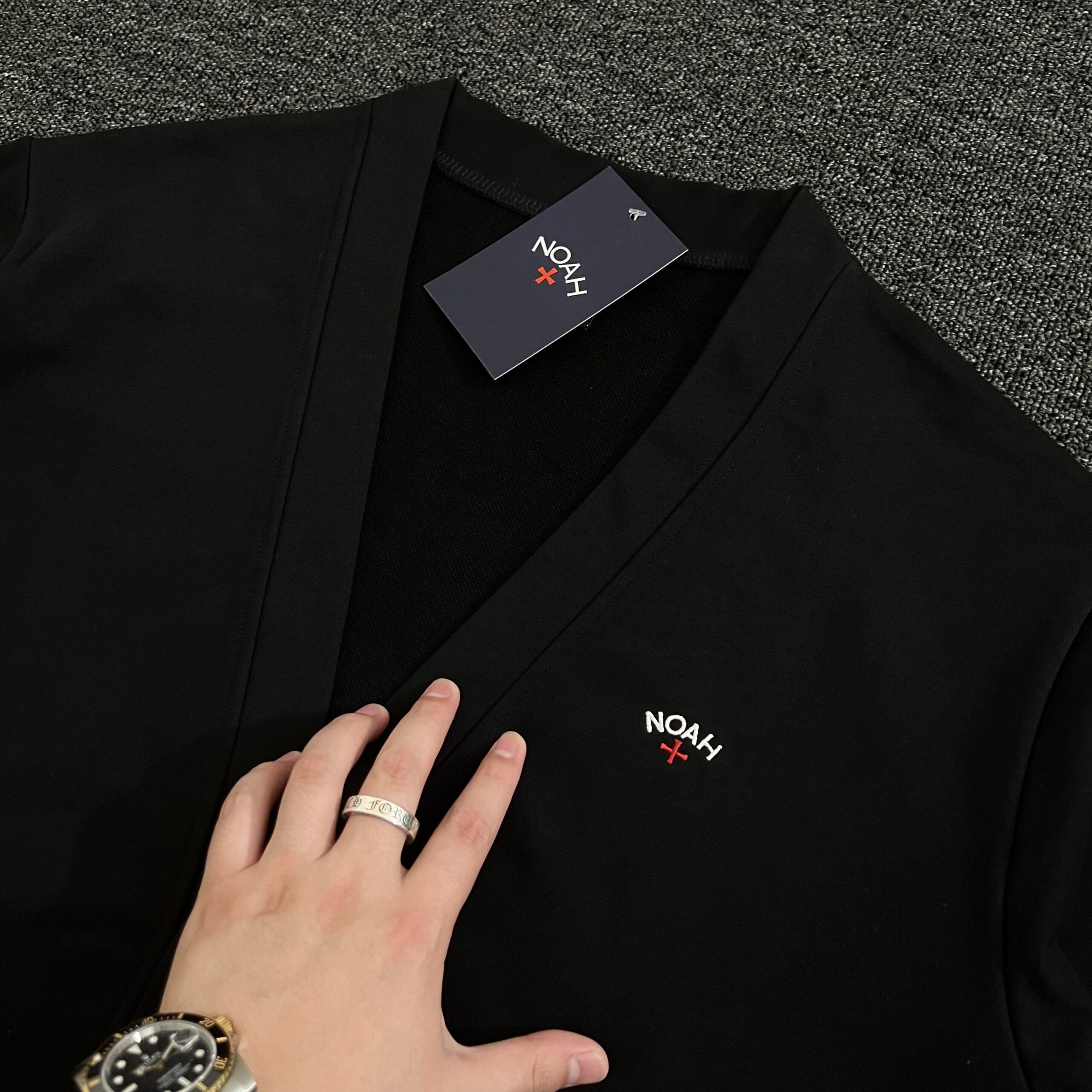 Noah Embroidered Icon Cardigan