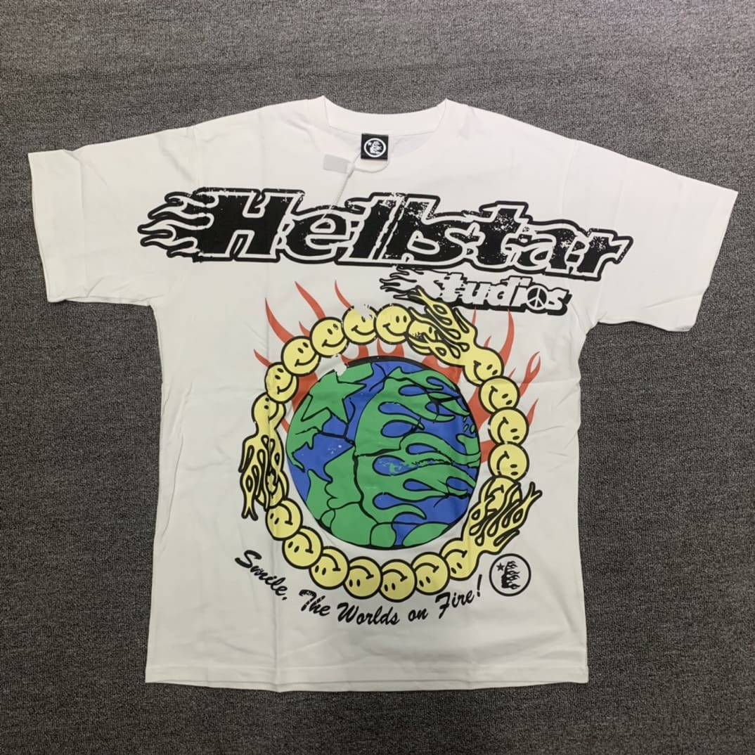H*lst*r studios cotton printed t-shirt