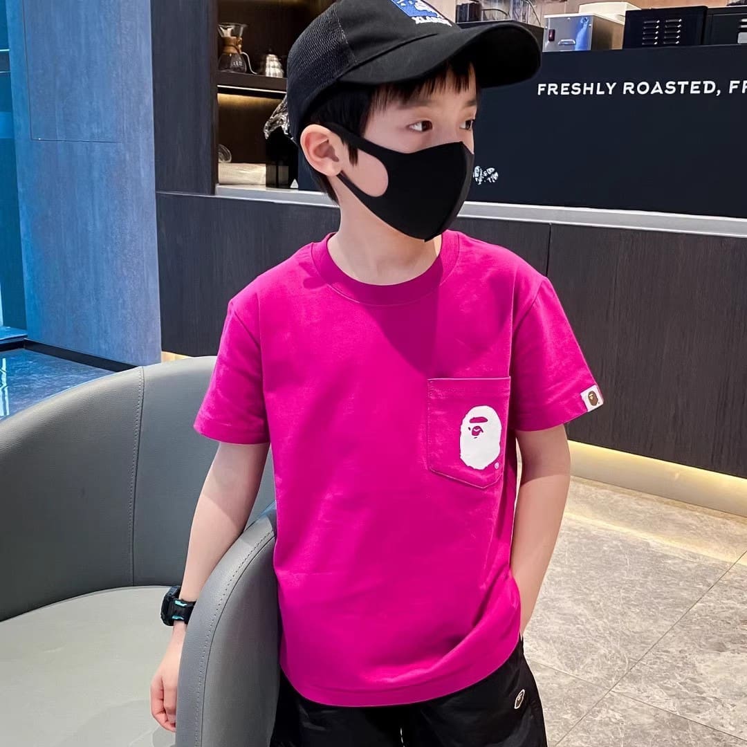 Bape Children’S Printed Cotton T-Shirt