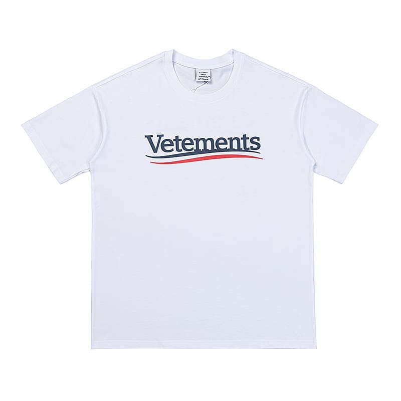 Vetements Letter Print Oversized Tee