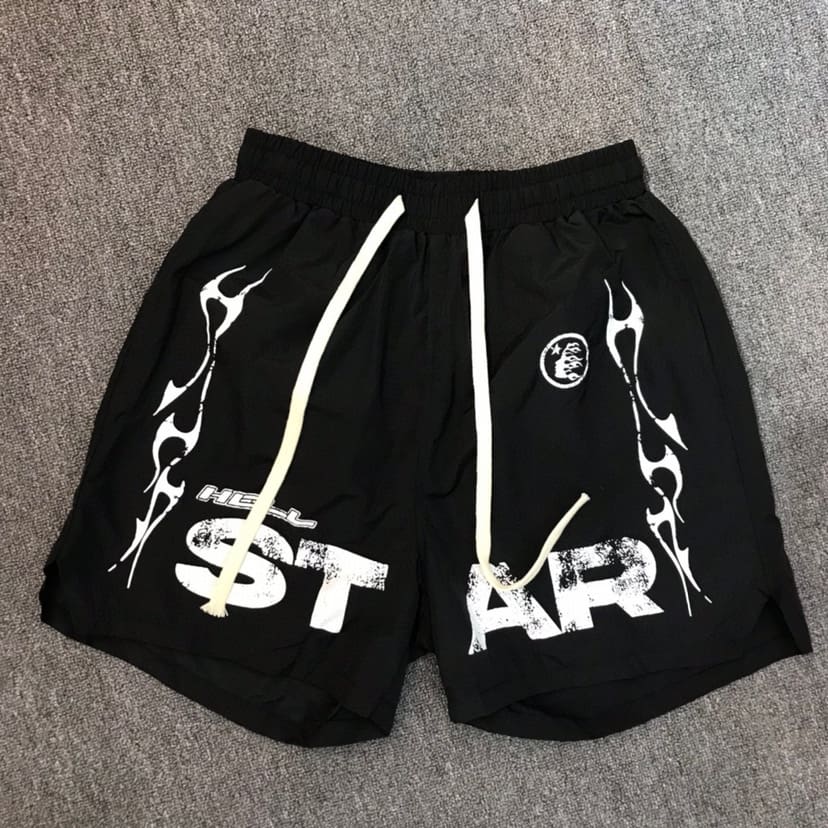 H*lst*r nylon shorts