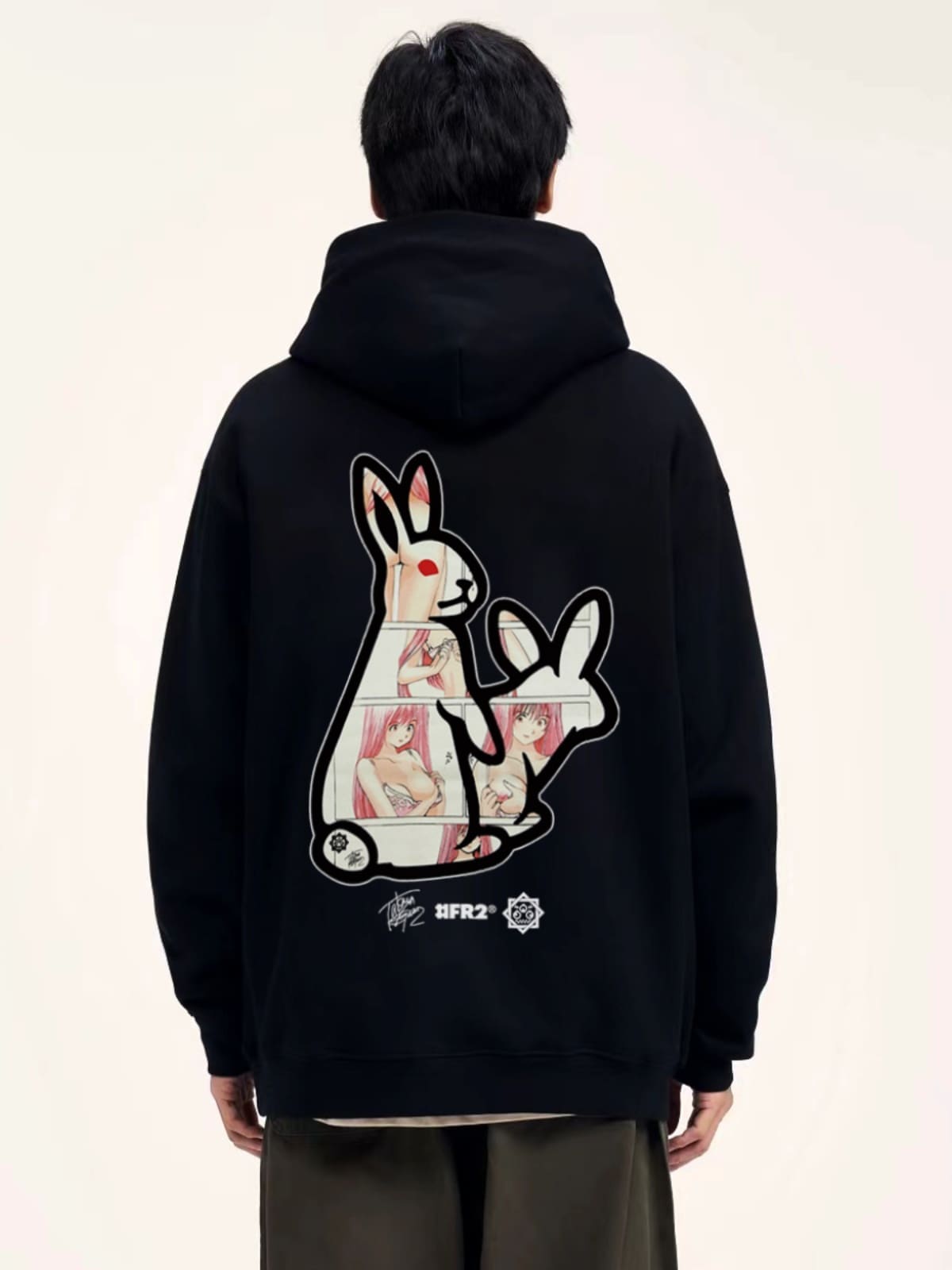 Fr2 Back Icon Hoodie