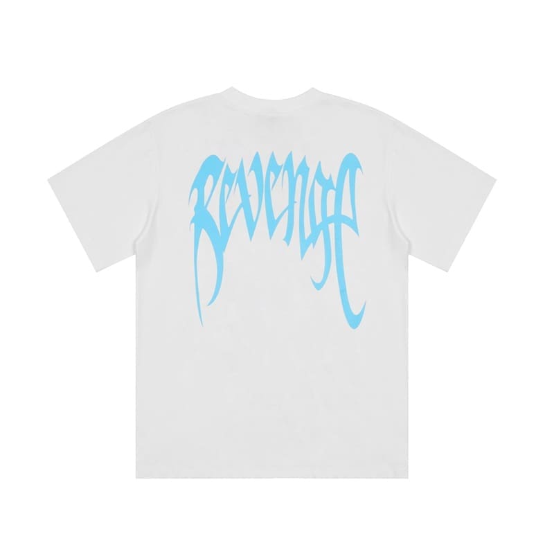 Revenge Character Letter Printed T-Shirt